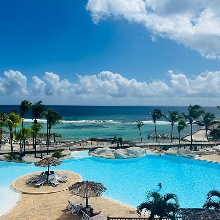 Studio Vue Mer Piscine Plage Kaz Punch Manganao Chez Julie Saint-Francois  Ngoại thất bức ảnh