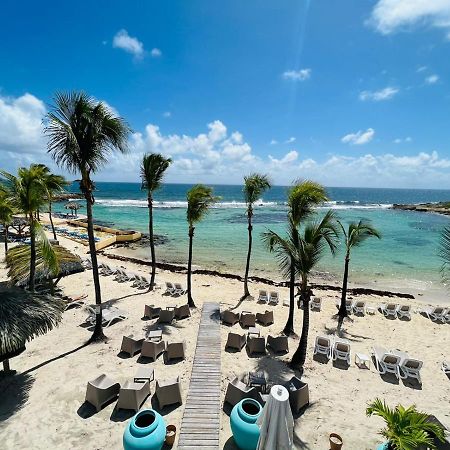 Studio Vue Mer Piscine Plage Kaz Punch Manganao Chez Julie Saint-Francois  Ngoại thất bức ảnh