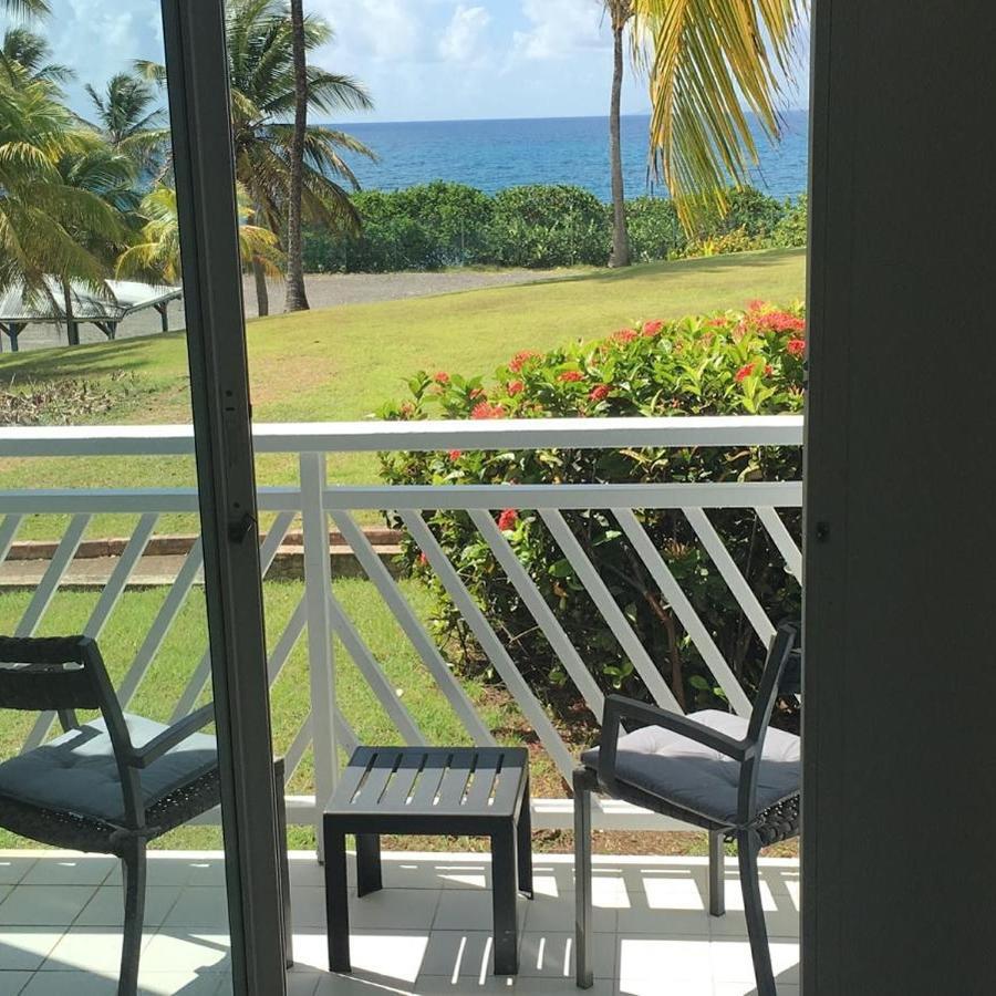 Studio Vue Mer Piscine Plage Kaz Punch Manganao Chez Julie Saint-Francois  Ngoại thất bức ảnh